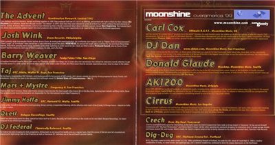 Freak Night III (insert) / Moonshine Over America '99