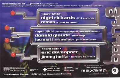 Maxamp & Showbox present Bounce (April lineup)