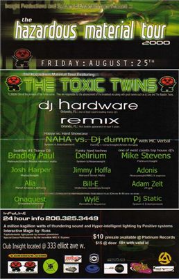 The Hazardous Material Tour 2000
