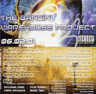 Kaos Kreations - The Bangin' Warehouse Project