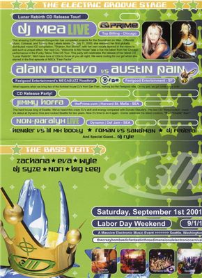 Dynamo Threedee (Electric Groove stage)