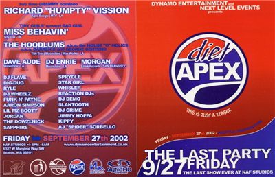 Dynamo & Next Level - Diet Apex: The Last Party