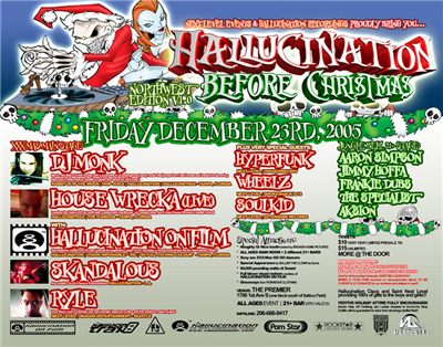 Next Level & Hallucination - Hallucination Before Christmas (back)