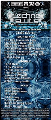 Techno Sluts (time slots)