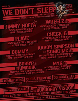 We Don't Sleep (Messiniah)