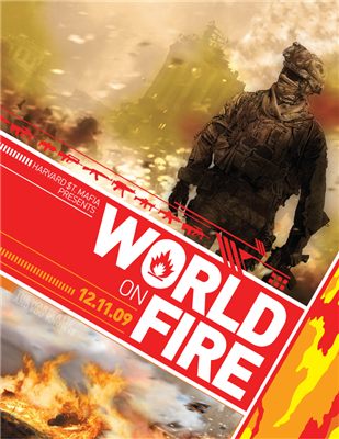 Harvard St Mafia - World On Fire (front)