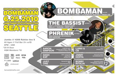 HSM presents Bombaman (poster)