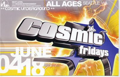 Next Level & Dragon Ent - Cosmic Fridays (front)