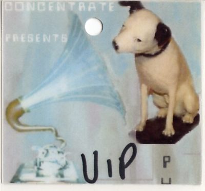 VIP badge - Concentrate presents
