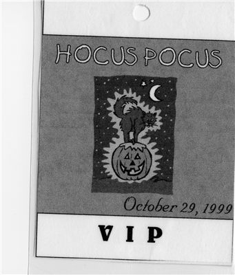VIP badge - Hocus Pocus