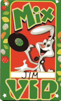 VIP badge - Mix (name: Jim)