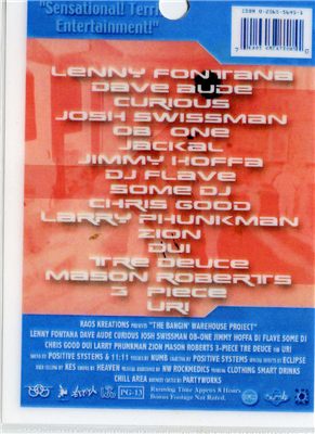 Badge - The Bangin' Warehouse Project (back)